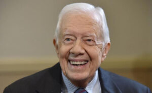 The former American president, Jimmy Carter, died