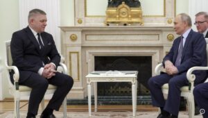 Slovakia’s Robert Fico visits Putin in Moscow amid Ukraine gas dispute